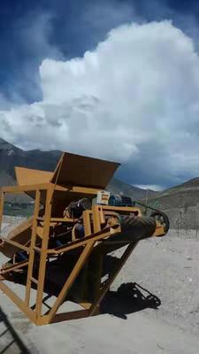 小型筛土机-西藏工地